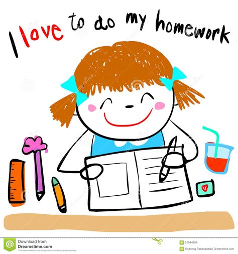 Do Your Homework Clipart - Clipart