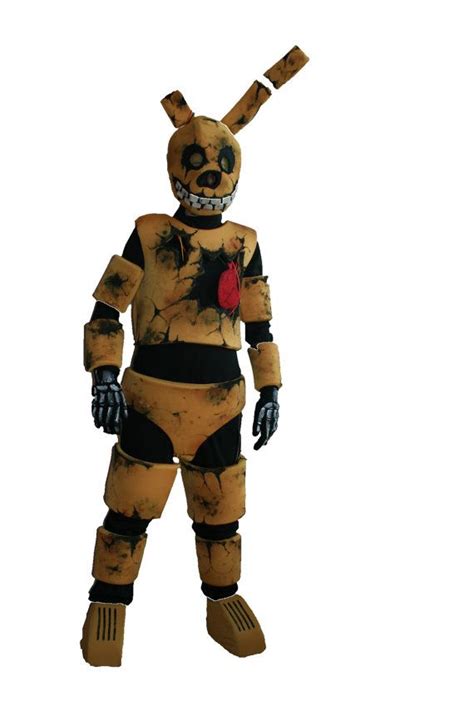 Five nights at Freddy's fnaf Springtrap costume spring bonnie | Freddy ...