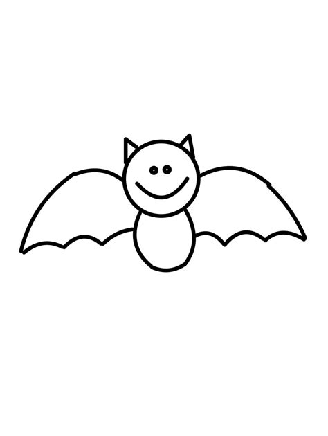 Simple Bat Outline