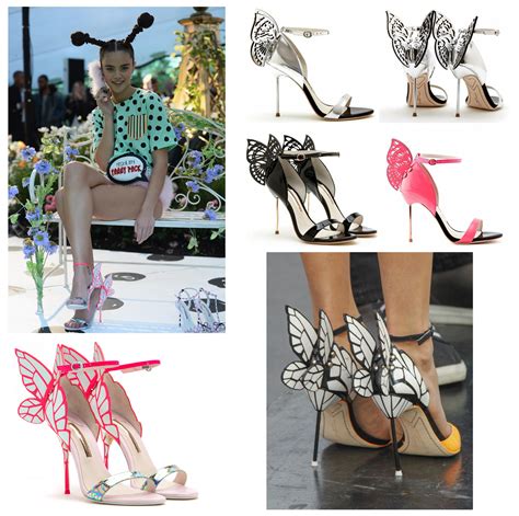 THE RUNWAY FACTORY : SOPHIA WEBSTER BUTTERFLY HEELS