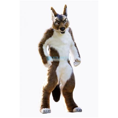 Fierce Wolf Mascot Costume Free Shipping