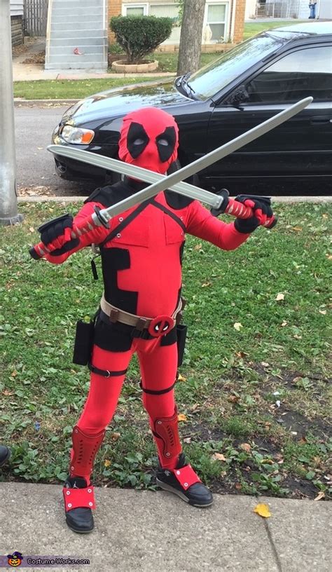 Deadpool Boy's Homemade Costume | DIY Costumes Under $35