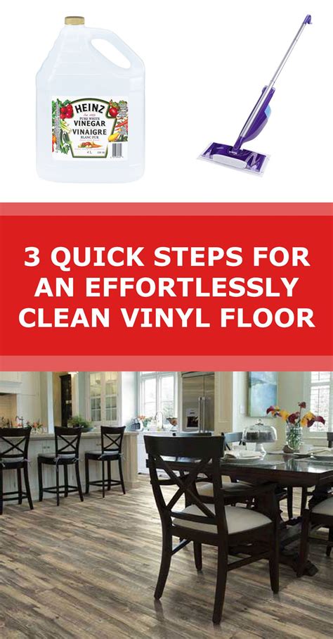 How To Clean Vinyl Flooring With My Secret Weapon | Cleaning vinyl ...