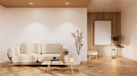 Download Modern Tan Furniture in a Stylish Interior Wallpaper ...