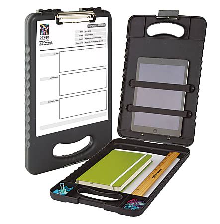 Plastic Legal Size Clipboard With Storage | Dandk Organizer