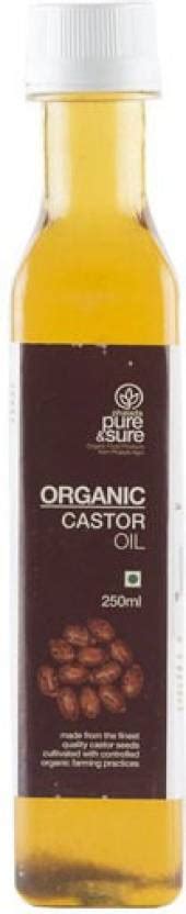 PURE AND SURE CASTOR OIL Reviews, Ingredients, Price - MouthShut.com