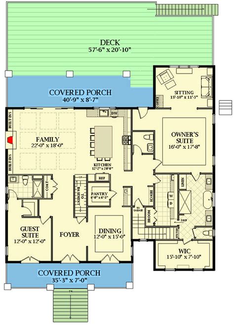 Exclusive Georgian House Plan with Walk-out Basement - 46417LA | Architectural Designs - House Plans