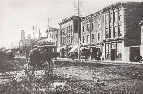 Rideau St. 1898 looking west. | Capital of canada, Ottawa ontario, Ottawa