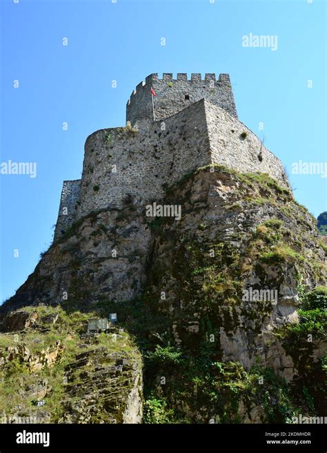 Historical Zil Castle - Rize - TURKEY Stock Photo - Alamy