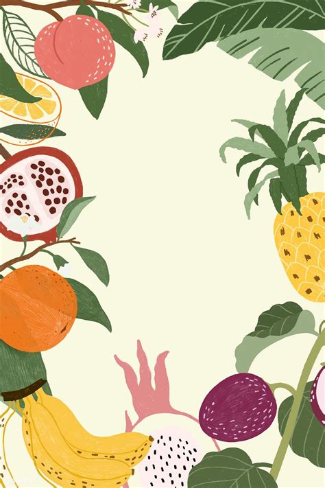 Cartoon Fruit Wallpapers - Wallpaper Cave