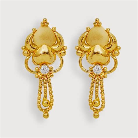 Gold Earring Design New 2017 Latest Saudi Gold Earring Designs For ...