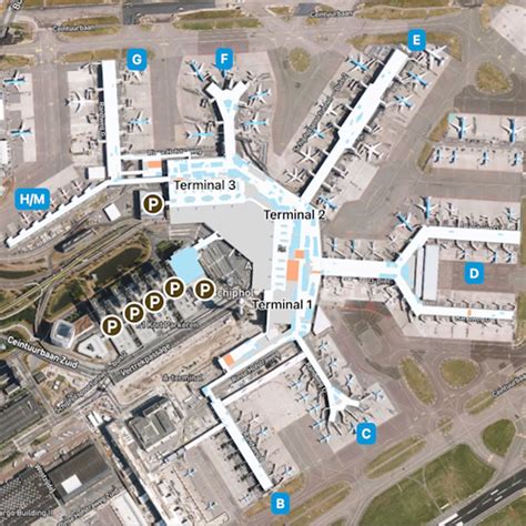 Amsterdam Airport Map: Guide to AMS's Terminals