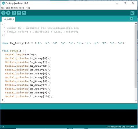 Arduino Basic [EP8] : Array Variable ตัวแปรแบบอาเรย์ - Arduino ...