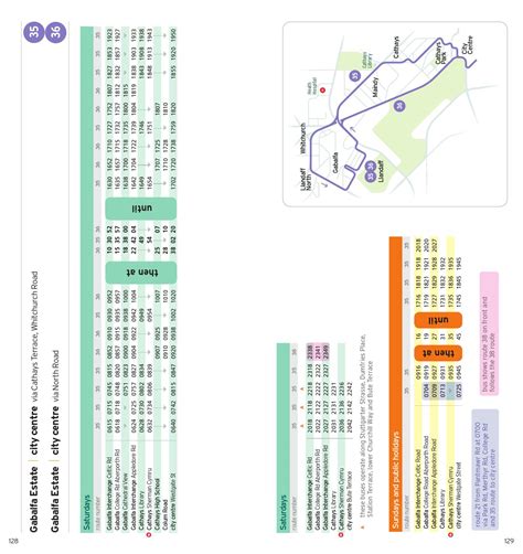 Cardiff Timetable Guide FROM 2 AUG by Cardiff Bus - Issuu