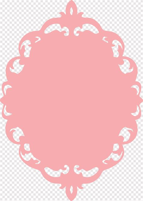 Pink frame, Web template Page layout, Barbie bailarina, heart, silhouette png | PNGEgg