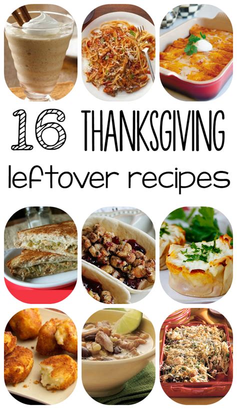 Thanksgiving Leftover Recipes - Family Fresh Meals