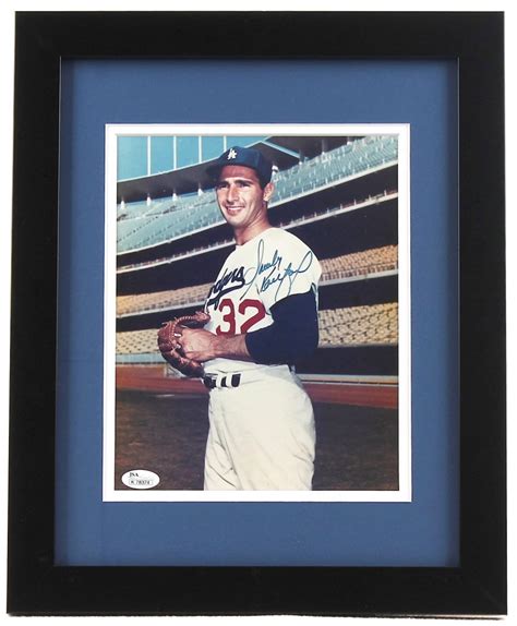 Sandy Koufax Signed Dodgers 13x15 Custom Framed Photo (JSA COA) | Pristine Auction