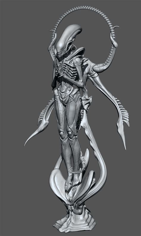 Alien Xenomorph 3D model ready for printing | 3D Print Model in 2021 ...