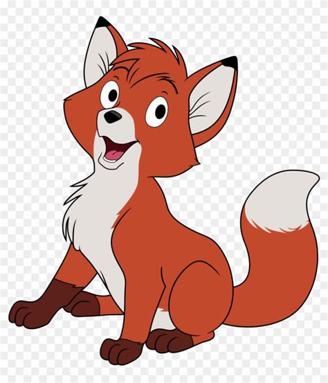 Fox Clipart Tod - Fox From Fox And The Hound - Free Transparent PNG ...