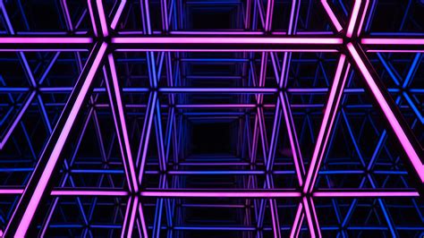 Light show Wallpaper 4K, Purple light, Geometrical