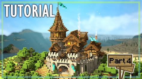 Minecraft: How to Build a Medieval Castle - (Tutorial #4) - YouTube