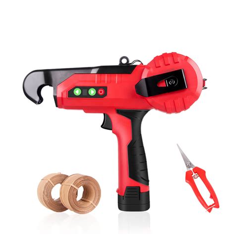 25MM Cordless Electric Tying Machine,16.8V 2Ah Battery-powered electric tying machine for ...