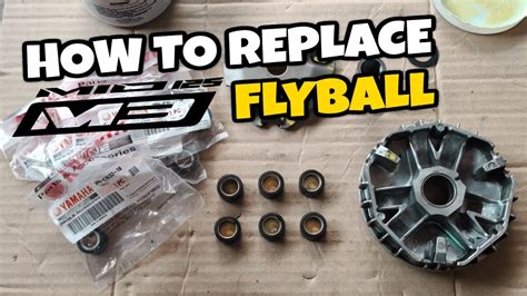 Paano magpalit ng Flyball ng YAMAHA MIO i125 / How To Replace YAMAHA ...