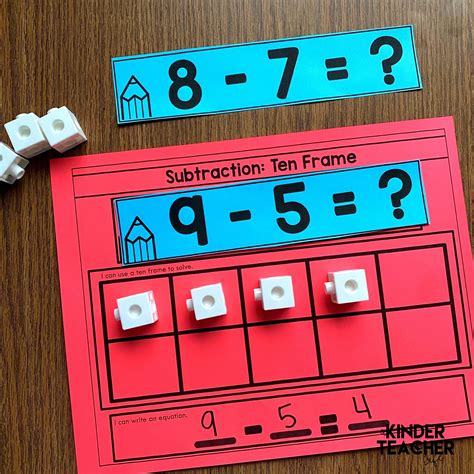 Subtraction Lesson Kindergarten