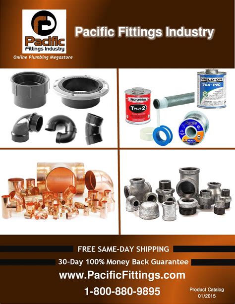 Pacific Fittings Industry Product Catalog 01/2015 by Pacific Fittings ...