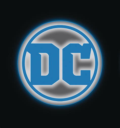 SEP170244 - DC COMICS LOGO LED SIGN - Previews World