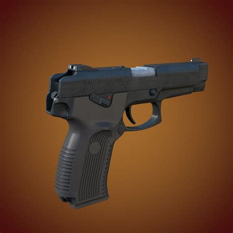 3dsmax mp-443 grach yarygin pistol