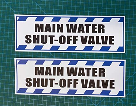 Keep Your Water On Benefits of Using Water Shut Off Stickers