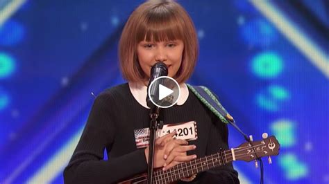 12-Year-Old Grace VanderWaal's Golden Buzzer Audition on AGT Proves ...