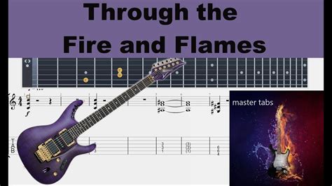 Through the Fire and Flames |#dragonforce#|Guitar Tab| #Mastertabs# ...