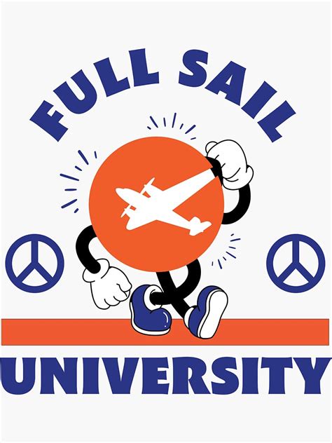 "Full Sail University" Sticker for Sale by Glitch01 | Redbubble