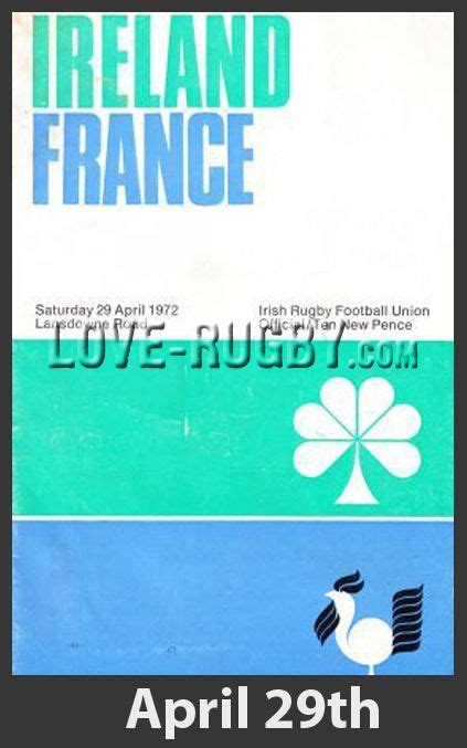 an advertisement for the ireland france football team