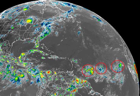 Hurricane Center Watching as Tropical Atlantic Perks Up