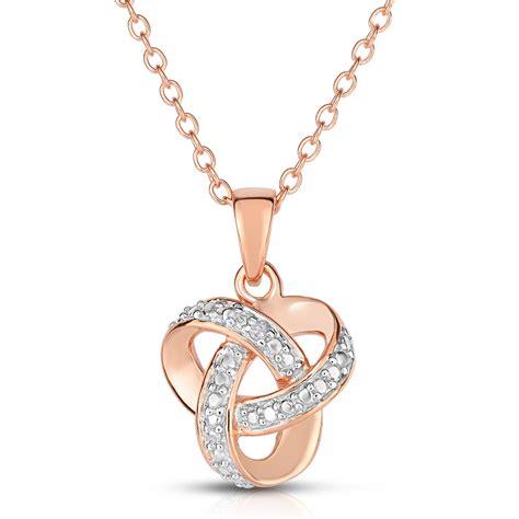 Diamond Love Knot Necklace – Forever Today by Jilco