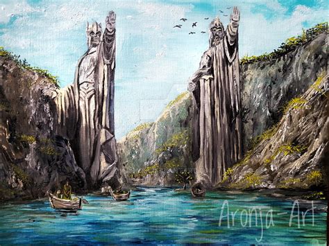 The Argonath by Aronja on DeviantArt