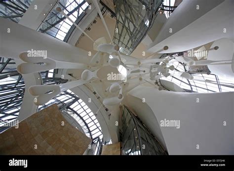 Guggenheim museum bilbao interior hi-res stock photography and images ...