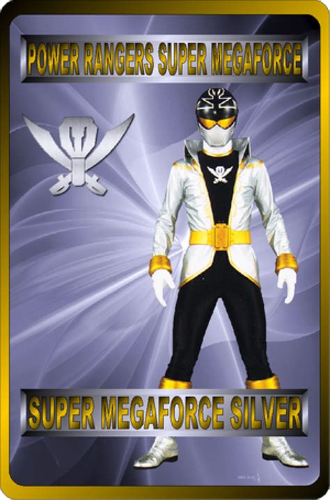 Super Megaforce Silver by rangeranime on @DeviantArt | Power rangers super megaforce, Power ...