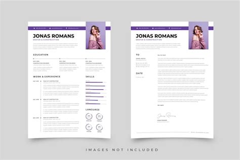 Premium Vector | Resume Template