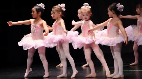 Cadie's first ballet recital - YouTube