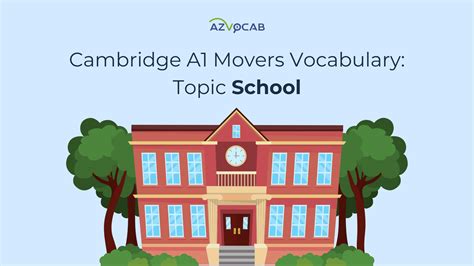 Cambridge A1 Movers Vocabulary: Topic School | azvocab.ai