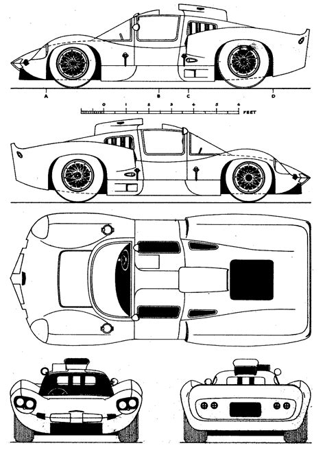 Chaparral 2D line drawing. Road Race Car, Slot Car Racing, Race Cars, Le Mans, Racing Quotes ...