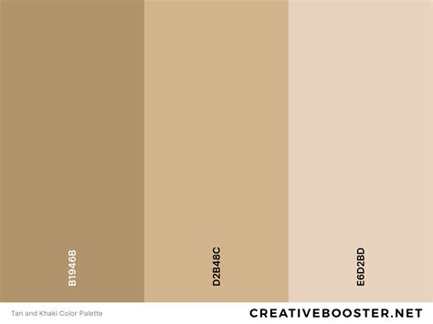 25+ Best Colors That Go With Khaki (Color Palettes) – CreativeBooster