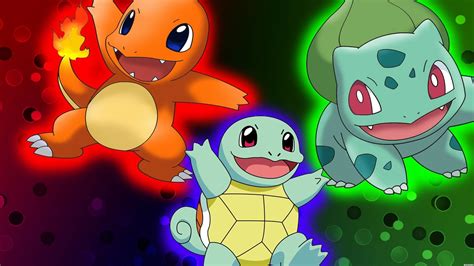 Pokemon Starters 1st Gen Wallpaper