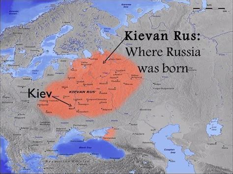 Map Of Kievan Rus | Smart Quiz Wall