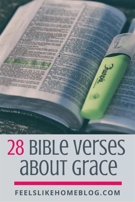 28 Bible Verses about Giving Grace to Others - Feels Like Home™