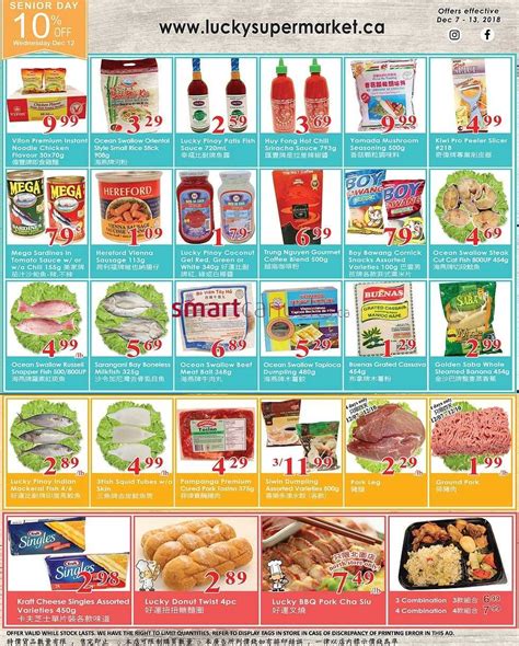 Lucky Supermarket (Edmonton) Flyer December 7 to 13